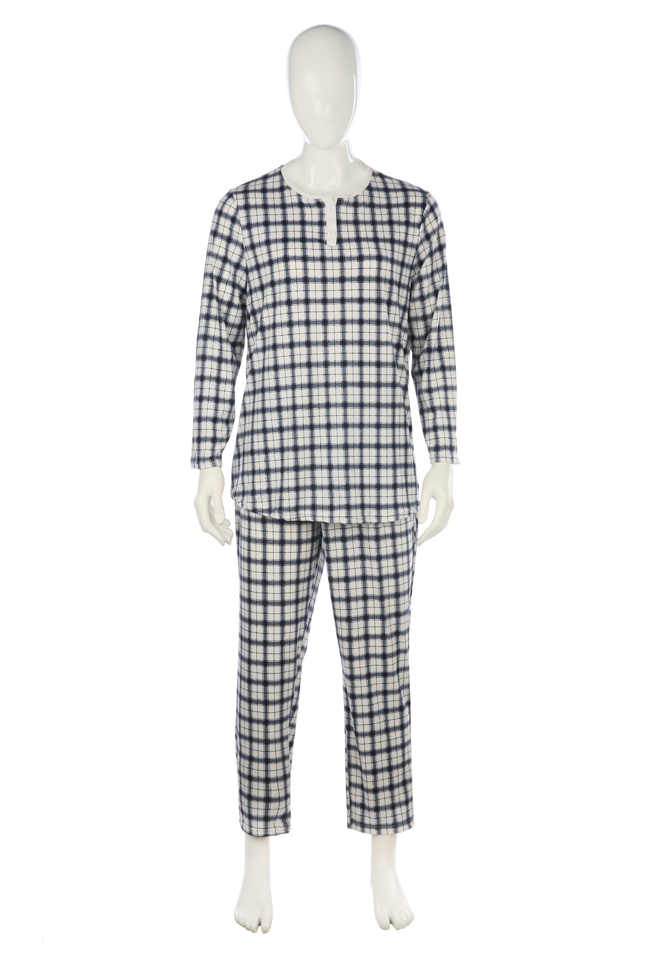 Checkered Milk Silk Pajamas Men's Suit Manufacturers, Checkered Milk Silk Pajamas Men's Suit Factory, Supply Checkered Milk Silk Pajamas Men's Suit