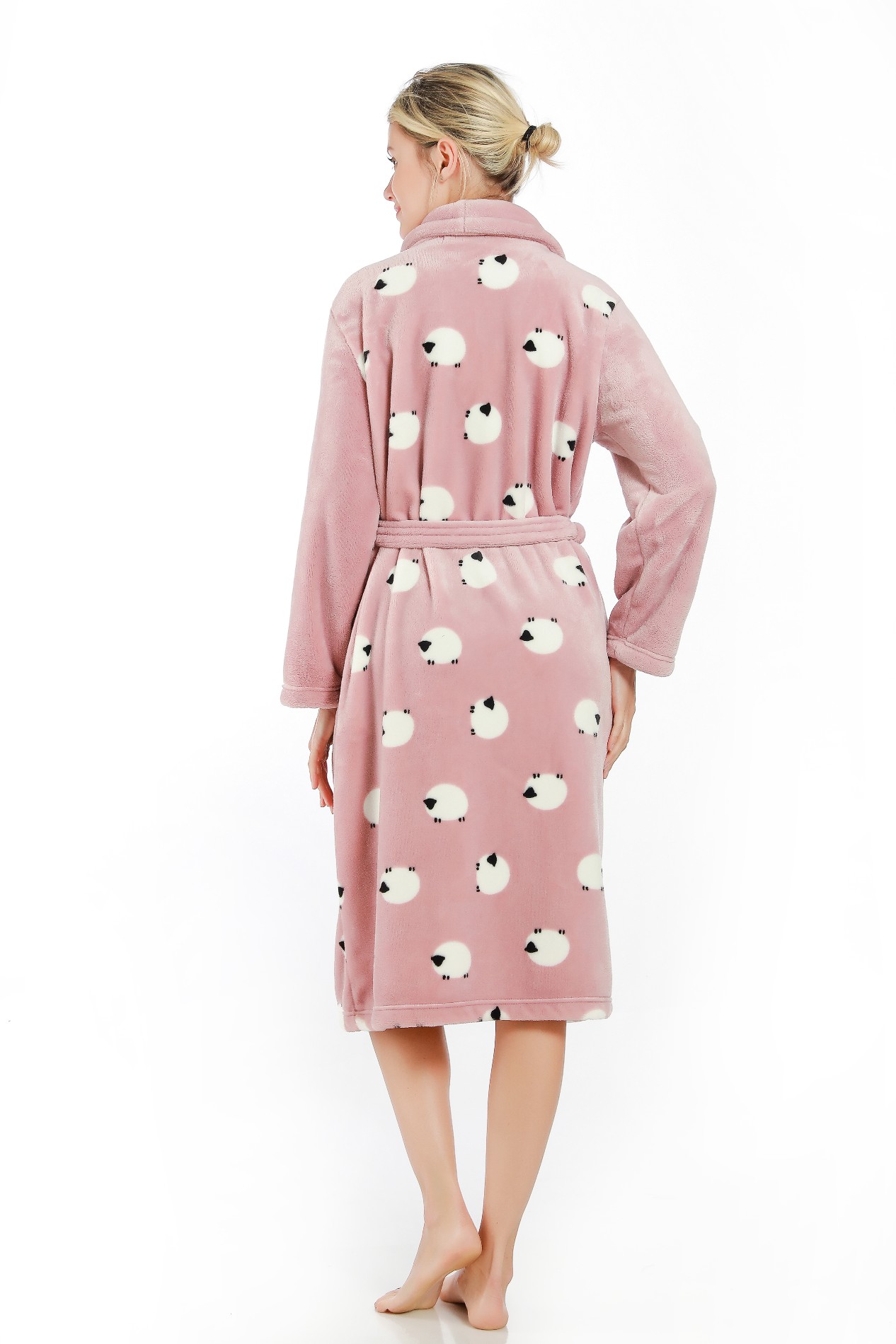 Printed Flannel Ladies Dressing Gown Manufacturers, Printed Flannel Ladies Dressing Gown Factory, Supply Printed Flannel Ladies Dressing Gown