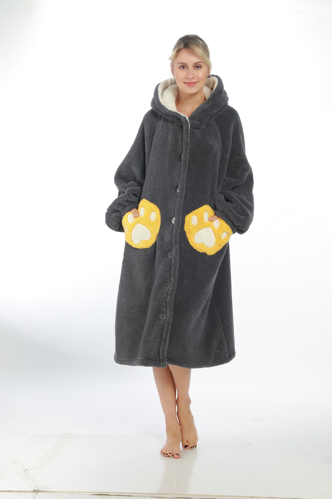 Flannel Unisex Robe Manufacturers, Flannel Unisex Robe Factory, Supply Flannel Unisex Robe