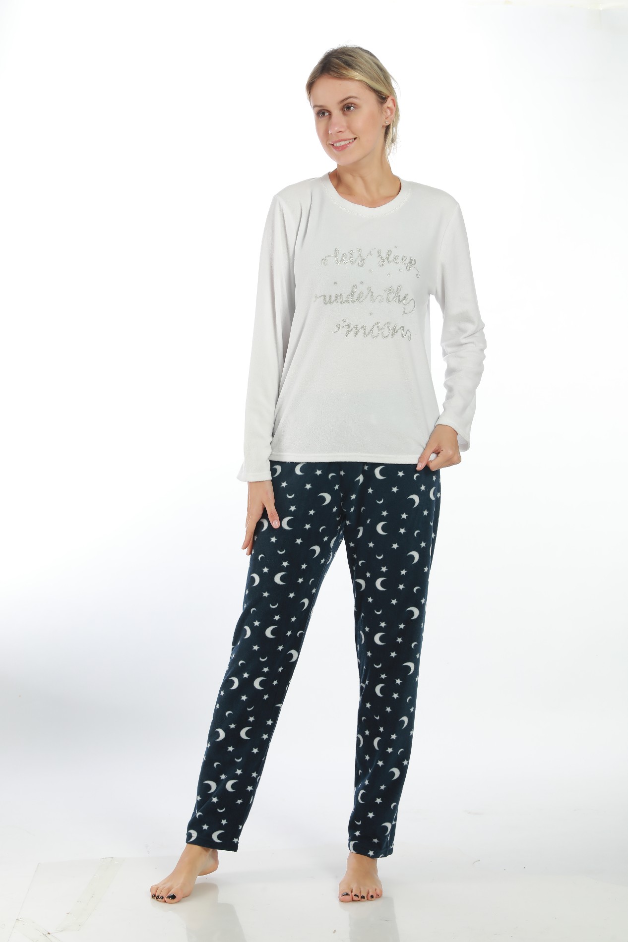 White Ladies Pajamas Set Manufacturers, White Ladies Pajamas Set Factory, Supply White Ladies Pajamas Set