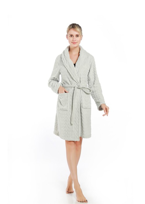 Flannel Ladies Dressing Gown